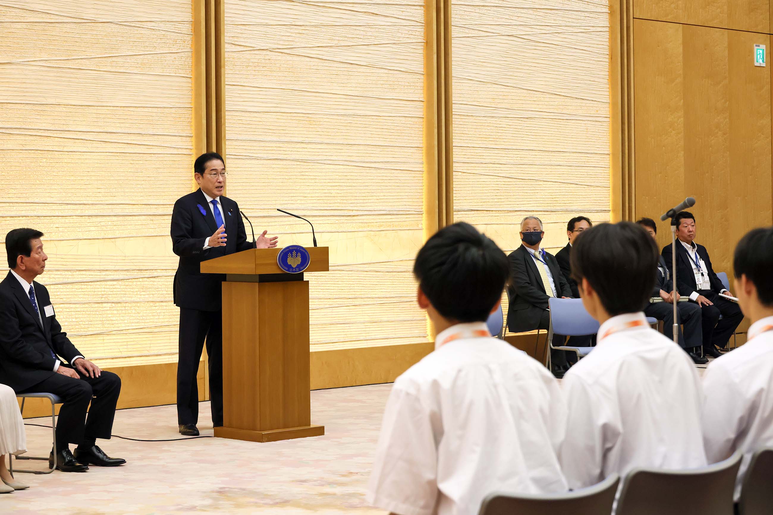 最新日本首相演讲