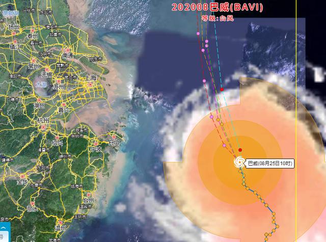 台风巴威最新状况视频